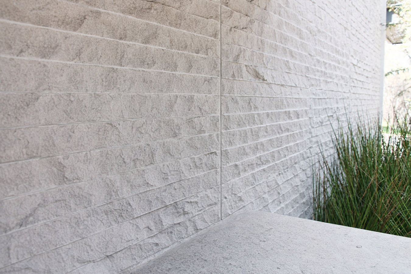 Concrete block walls